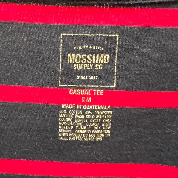 Mossimo Striped Casual Tee Shirt - Picture 3 of 4